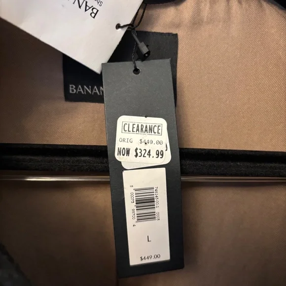 NWT Banana Republic Oversized Melton Balmacaan Coat - $449 Retail - Size Large - Picture 7 of 14